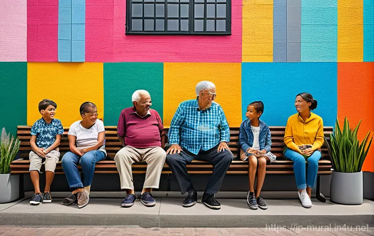 벽화여행 팁과 트릭 - **Capturing the Glow: "Magic Hour" Wall Art Photography**
A cinematic, eye-level shot of an eleg... 벽화여행 팁과 트릭 - **Capturing the Glow: "Magic Hour" Wall Art Photography**
A cinematic, eye-level shot of an eleg...