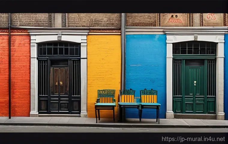 벽화의 사회적 영향력 - Here are three image generation prompts in English, designed to be detailed, safe, and inspired by t...